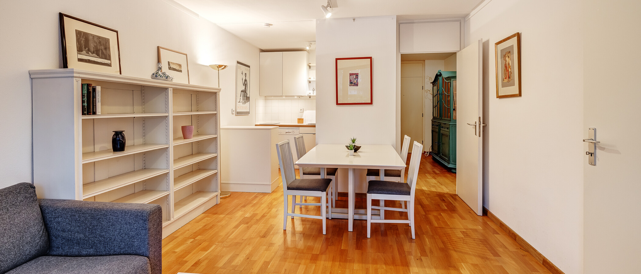 квартира München Schwabing-West 03 жилое пространство 7194