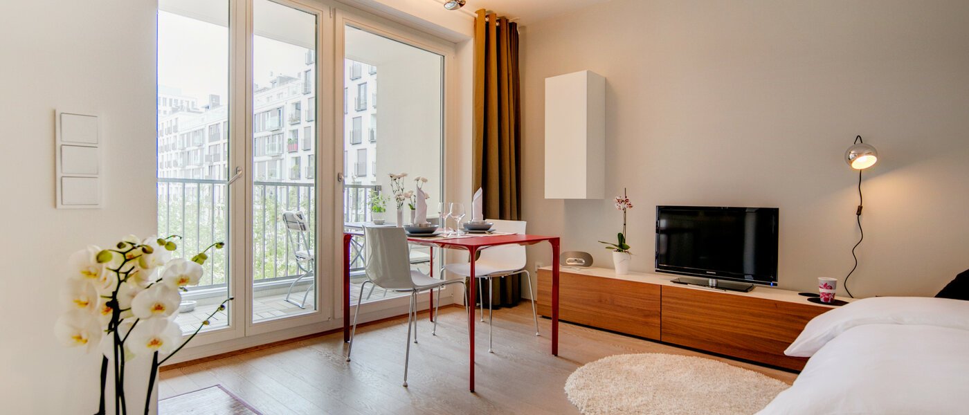 квартира München Maxvorstadt 02 гостиная 7205