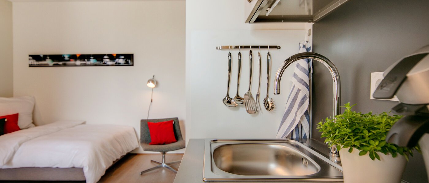 квартира München Maxvorstadt 02 кухня 7205