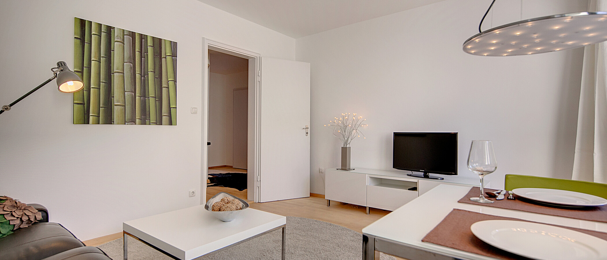 квартира München Obergiesing 03 гостиная 7213