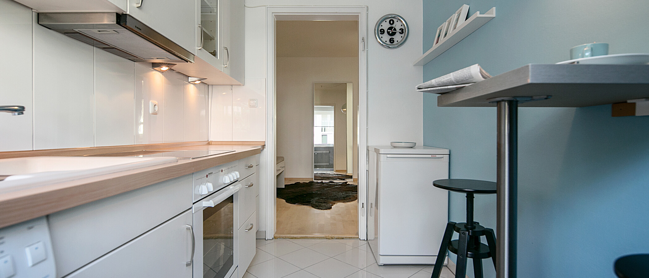 квартира München Obergiesing 04 кухня 7213