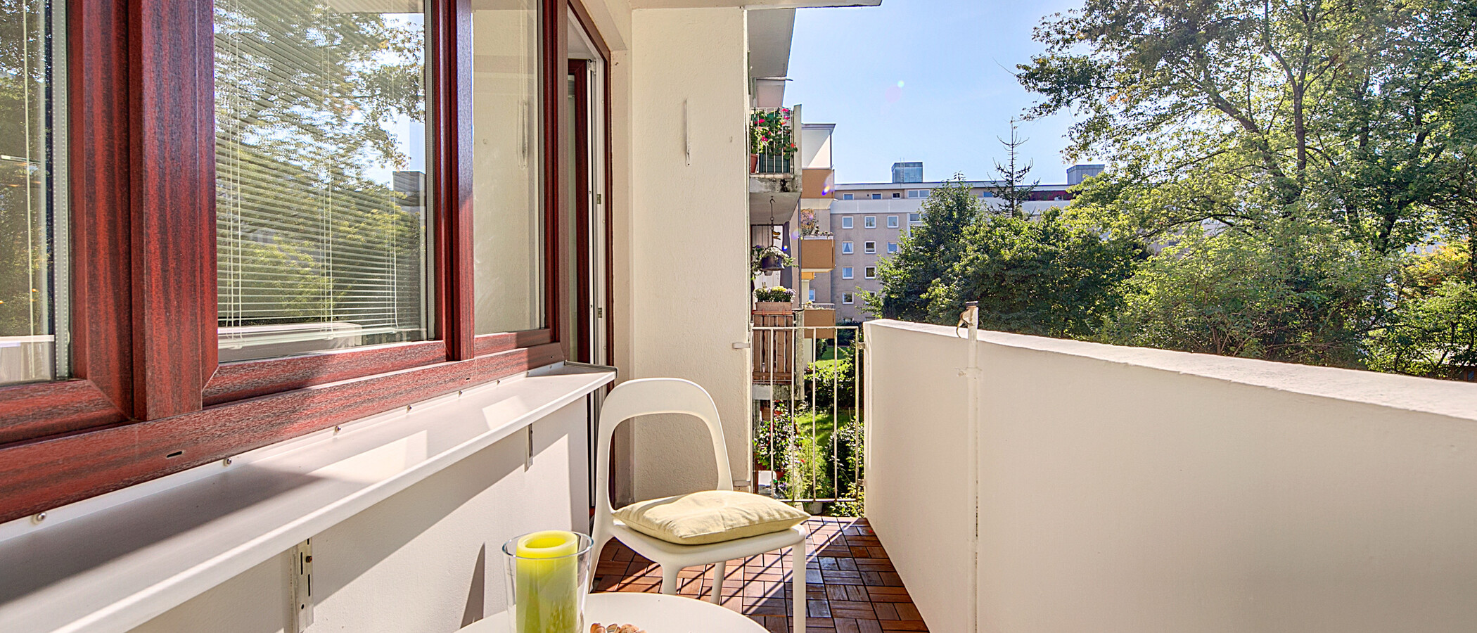 квартира München Obergiesing 01 балкон 7213