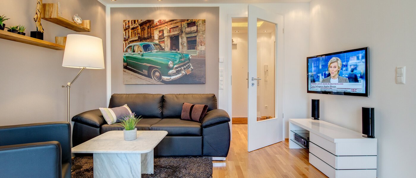 квартира München Johanneskirchen 05 гостиная 7218