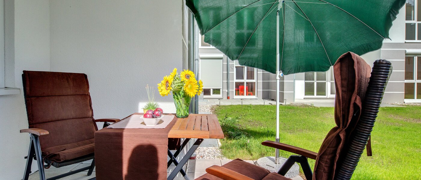 квартира München Johanneskirchen 02 терраса 7218