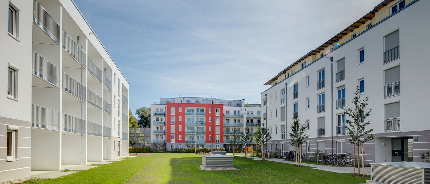 квартира München Johanneskirchen 02 вид из окна 7218