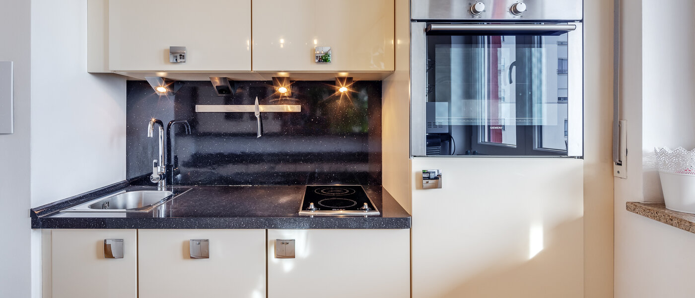 мансардная квартира München Schwabing-West 02 кухня 7226