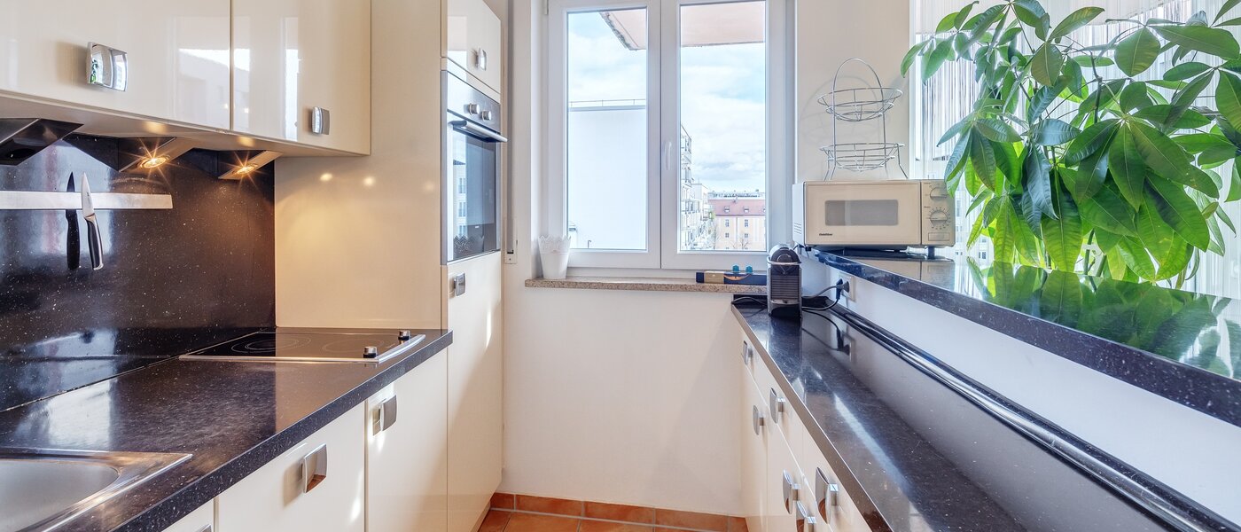 мансардная квартира München Schwabing-West 03 кухня 7226