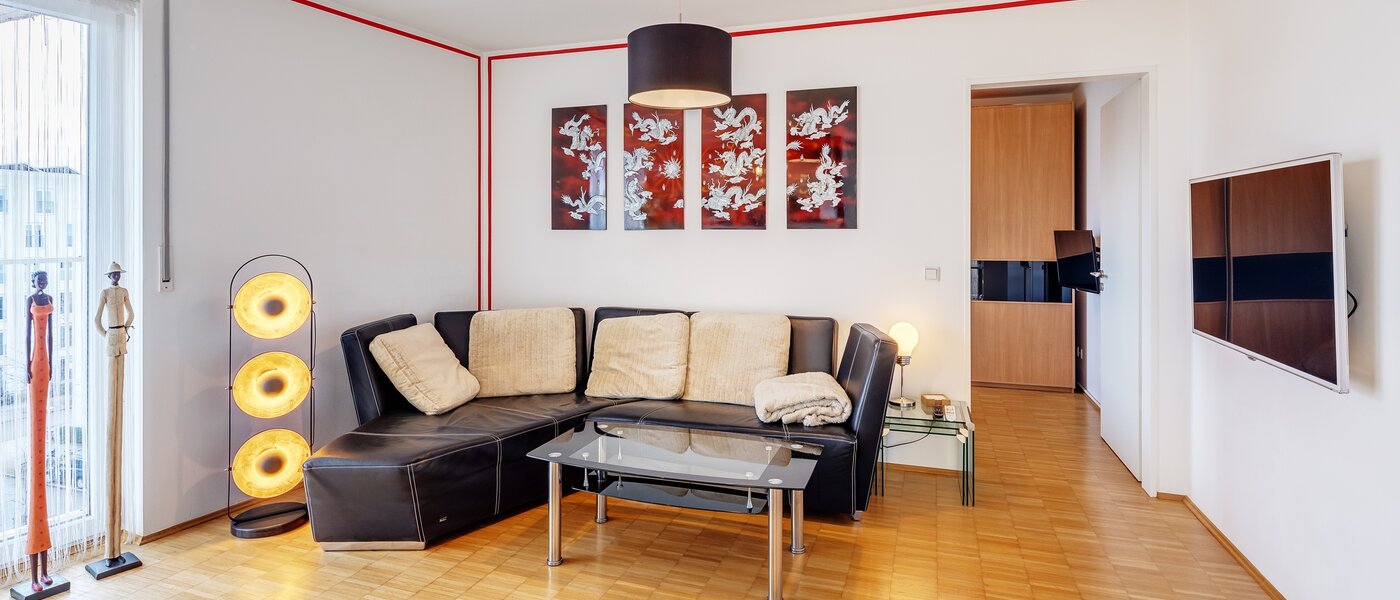 мансардная квартира München Schwabing-West 02 жилое пространство 7226