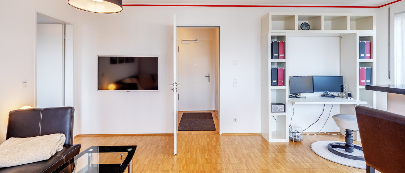 мансардная квартира München Schwabing-West 03 жилое пространство 7226