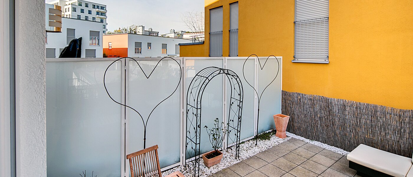 мансардная квартира München Schwabing-West 04 терраса с крышей 7226