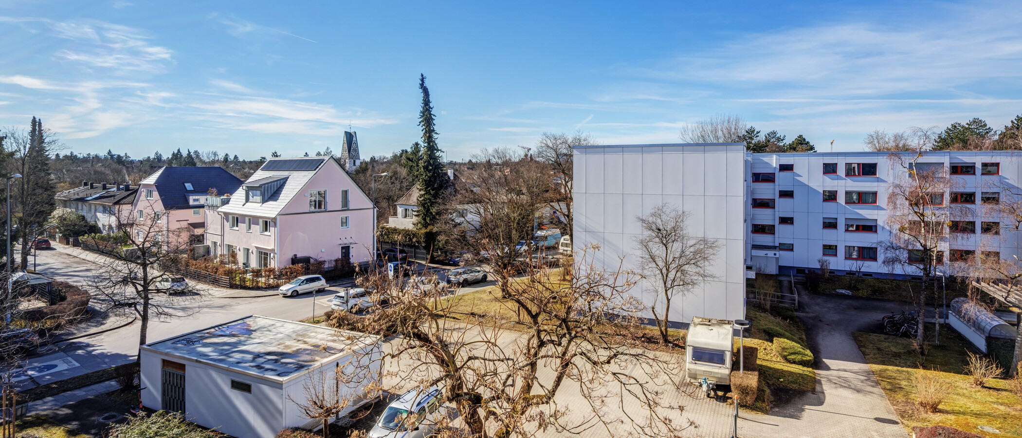 квартира München Hadern 01 вид из окна 7227