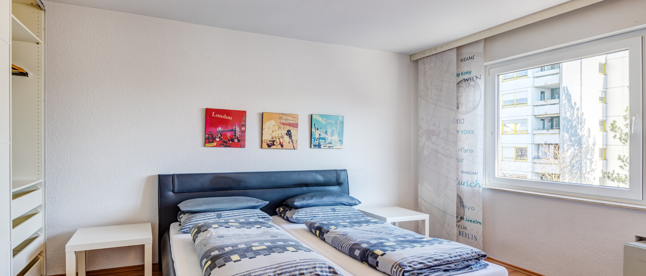 квартира München Hadern 01 спальная комната 7227