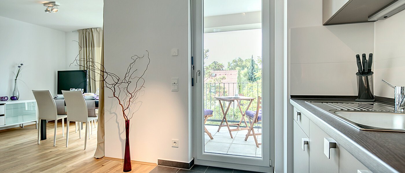 квартира München Moosach 03 кухня 7228