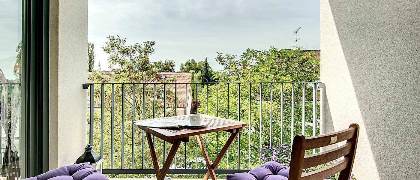 квартира München Moosach 01 балкон 7228