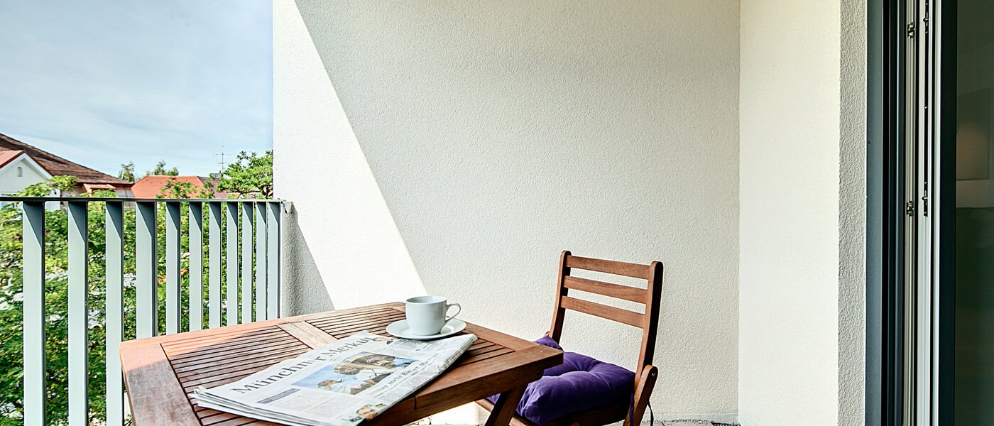 квартира München Moosach 02 балкон 7228