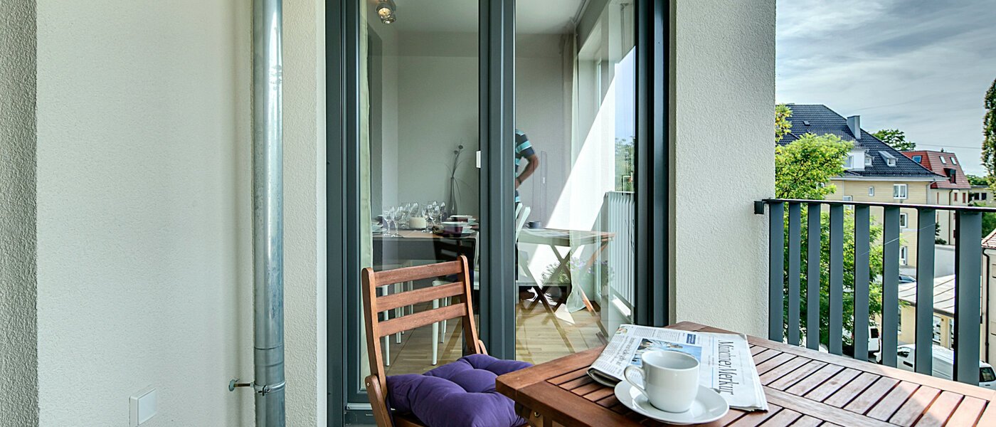 квартира München Moosach 03 балкон 7228