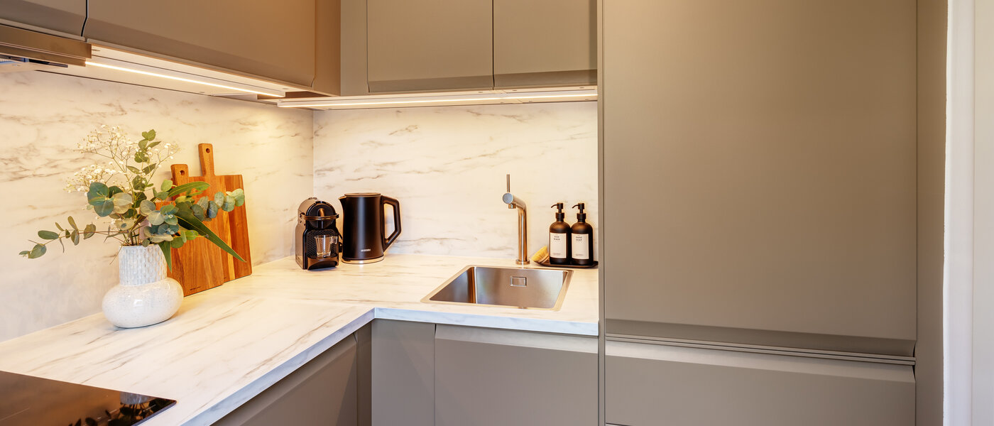 квартира München Milbertshofen 03 кухня 7233