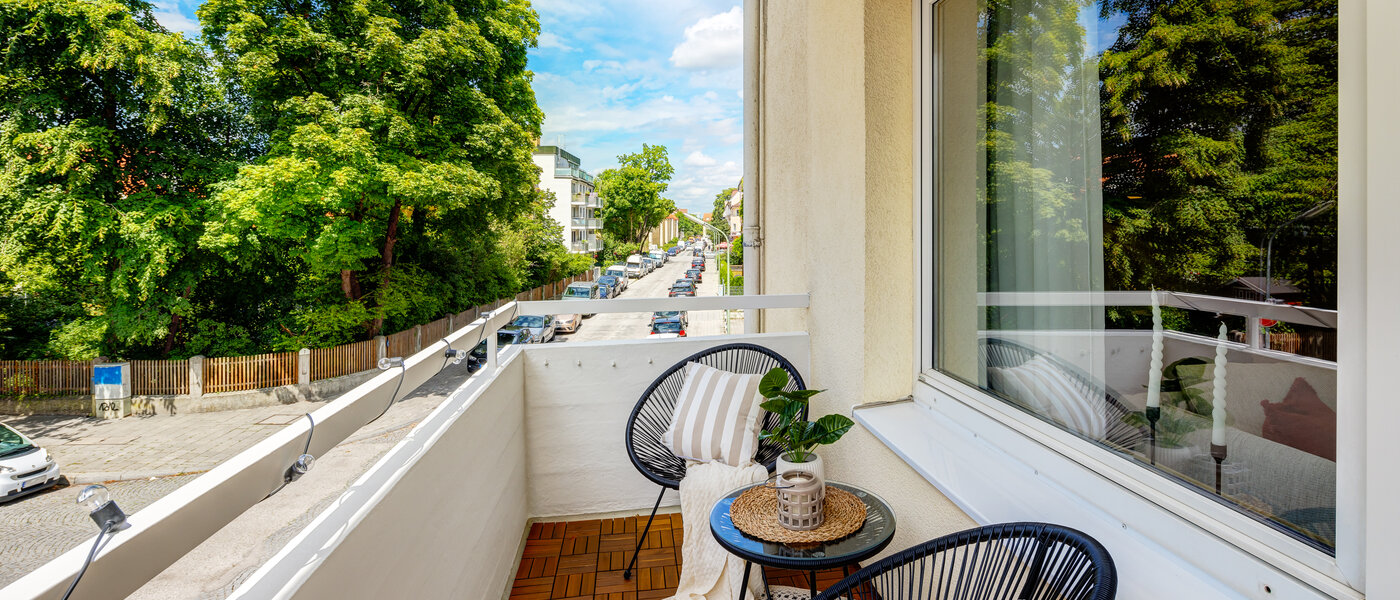 квартира München Milbertshofen 01 балкон 7233