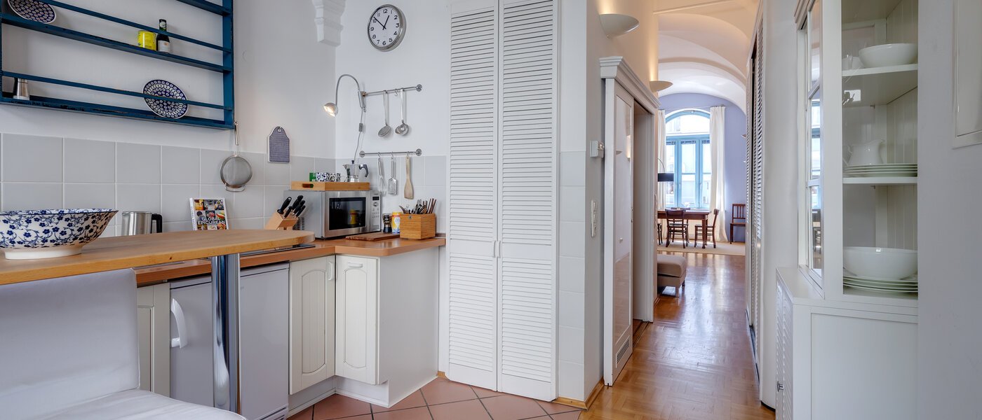 квартира München Schwabing-West 02 кухня 7299