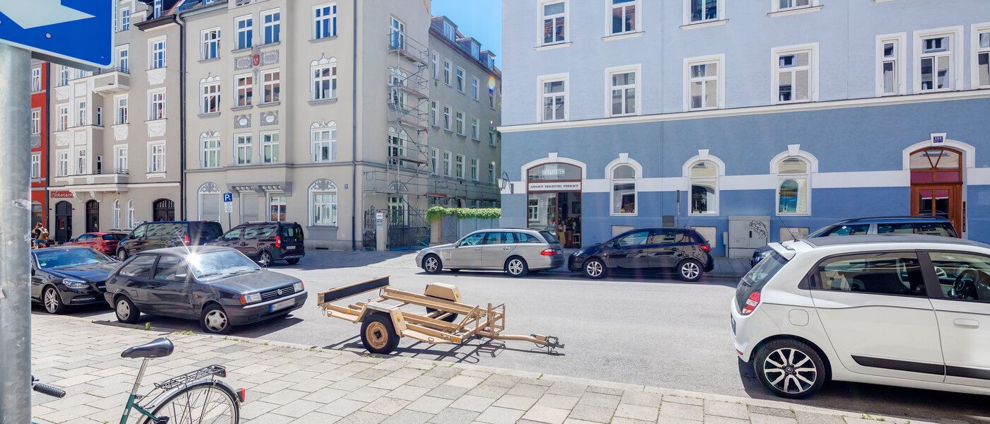 квартира München Schwabing-West 01 вид из окна 7299