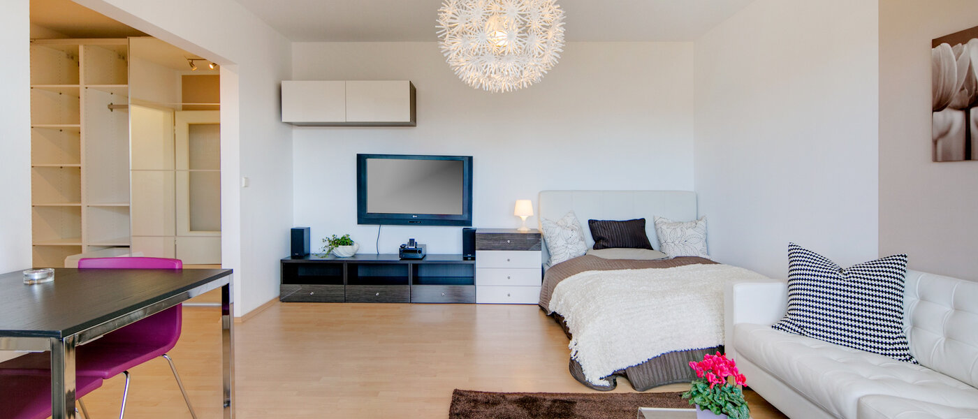 квартира München Neuperlach 05 гостиная 7310