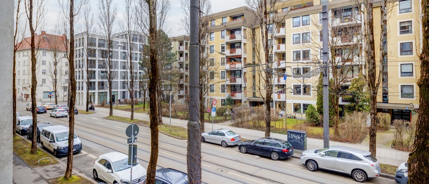 квартира München Haidhausen 03 вид из окна 7311