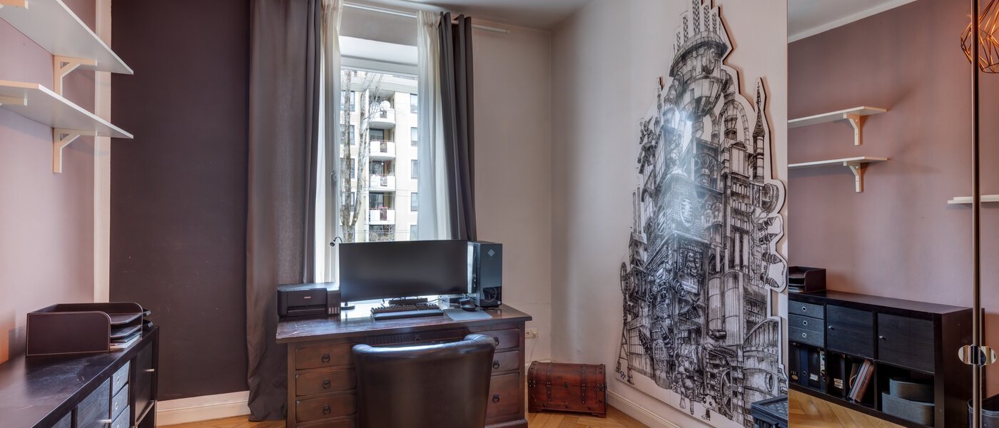 квартира München Haidhausen 01 рабочий кабинет 7311