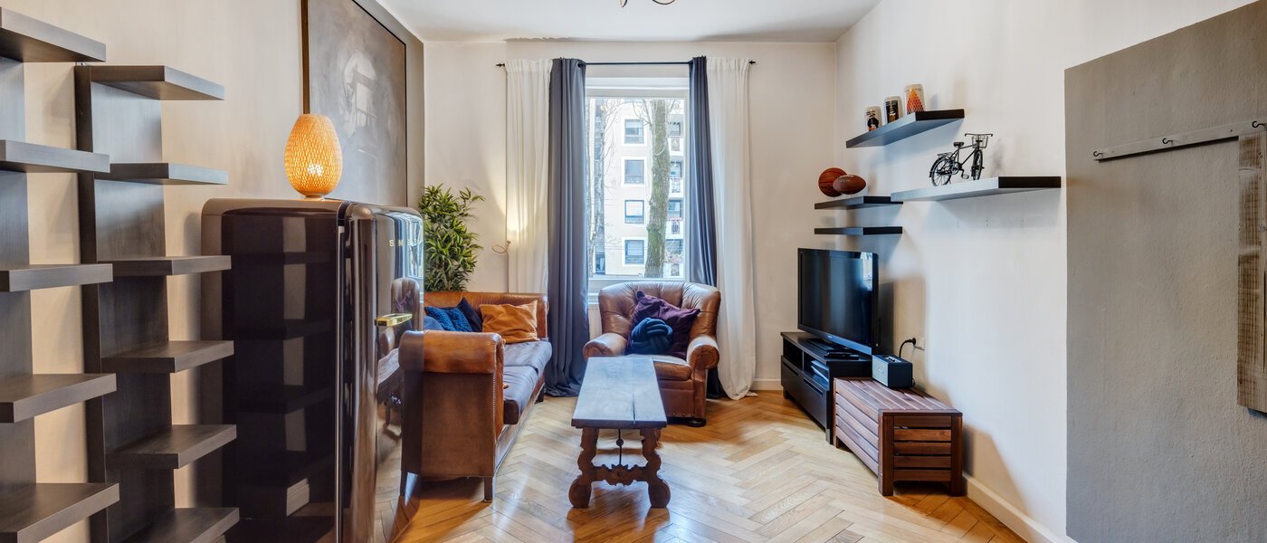 квартира München Haidhausen 01 гостиная 7311