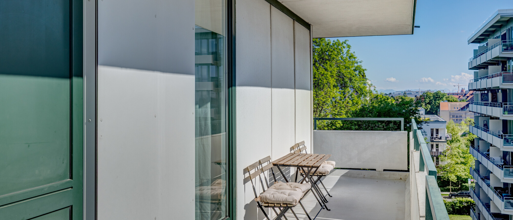 квартира München Schwabing-West 01 балкон 7349