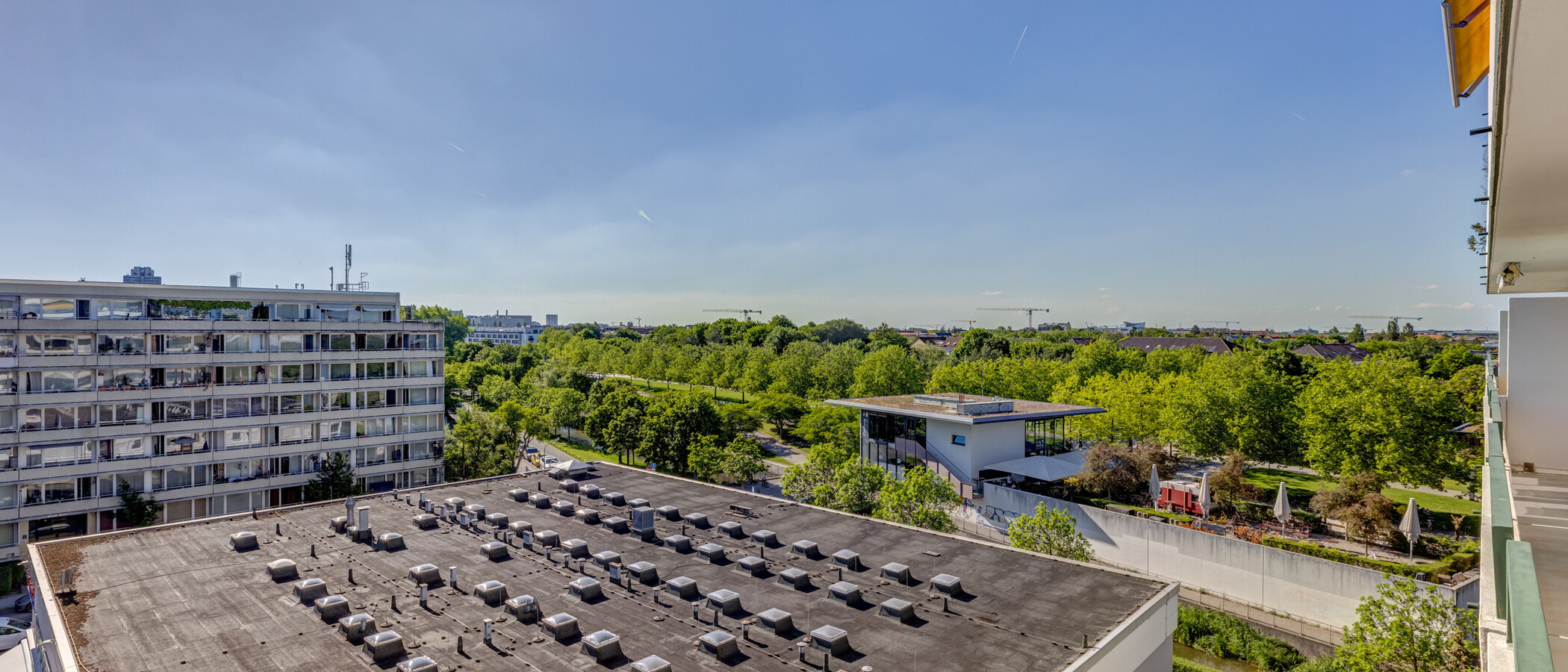 квартира München Schwabing-West 04 вид из окна 7349