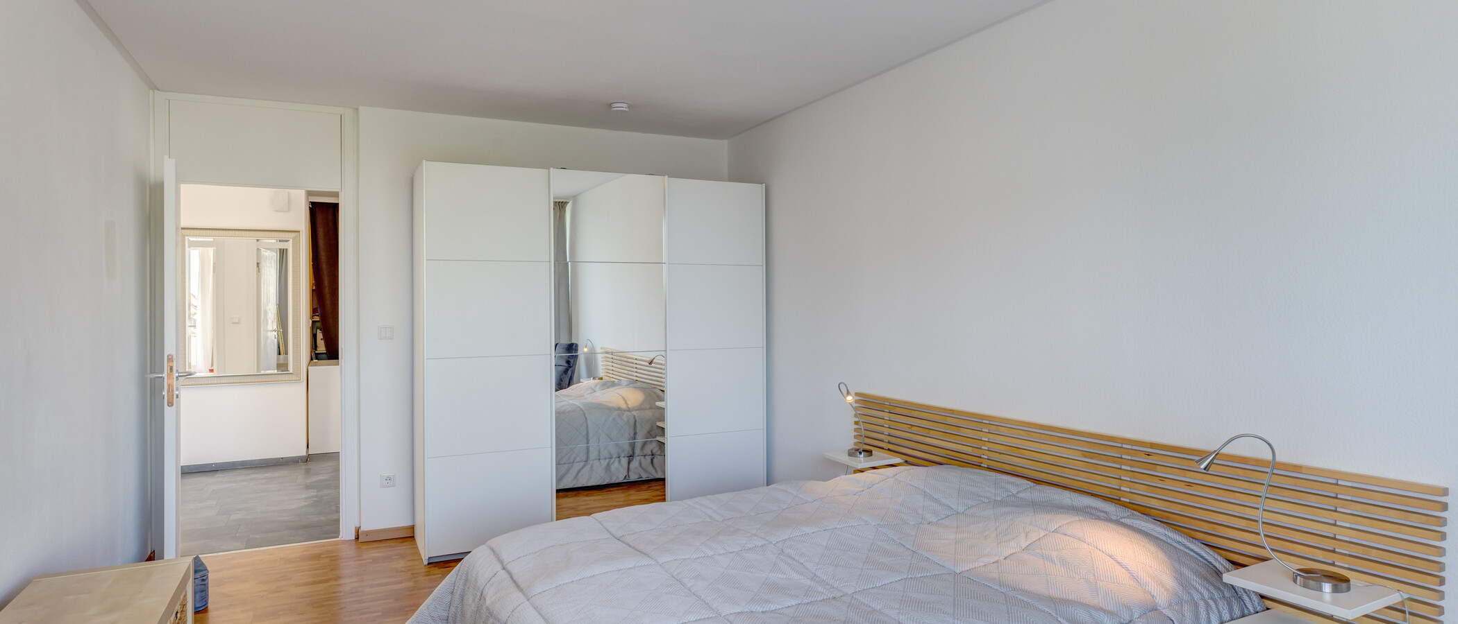 квартира München Schwabing-West 03 спальная комната 7349