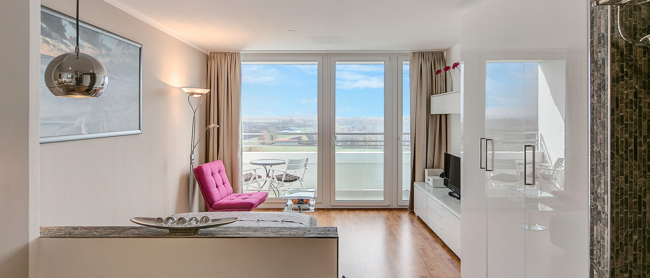 квартира München Johanneskirchen 01 гостиная 7350