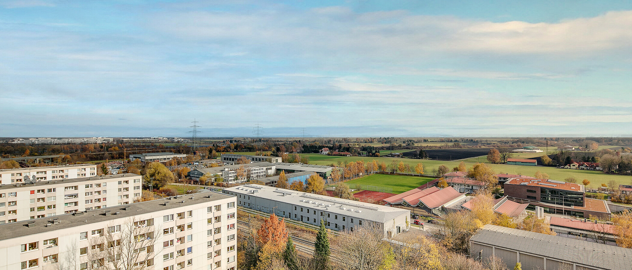 квартира München Johanneskirchen 05 вид из окна 7350