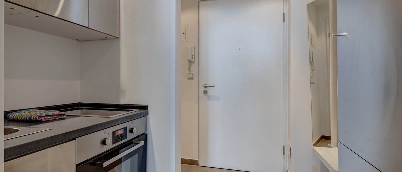 квартира München Olympiazentrum 03 кухня 7356