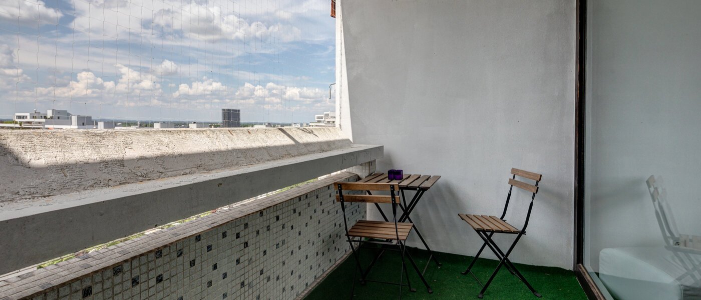 квартира München Olympiazentrum 01 балкон 7356