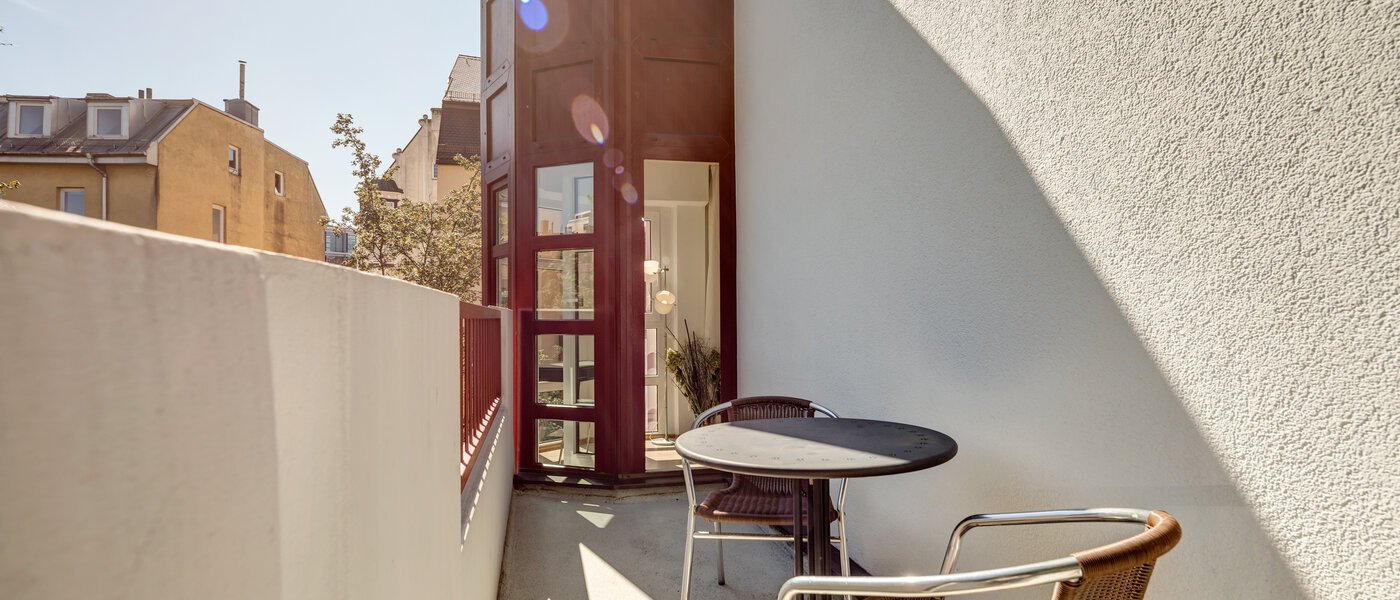 квартира München Schwanthalerhöhe 01 балкон 7367