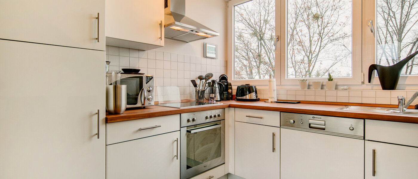 мансардная квартира München Untermenzing 02 кухня 7372