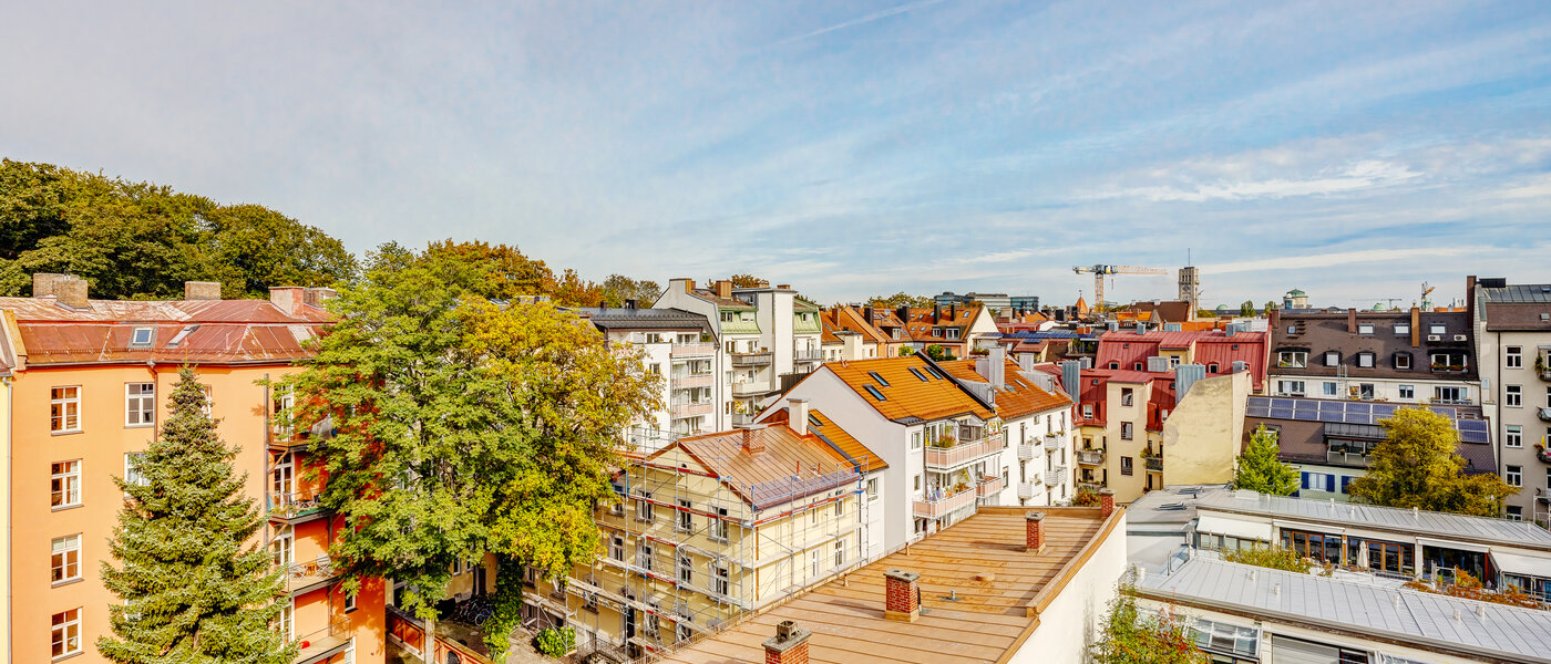 квартира München Au 01 вид из окна 7380