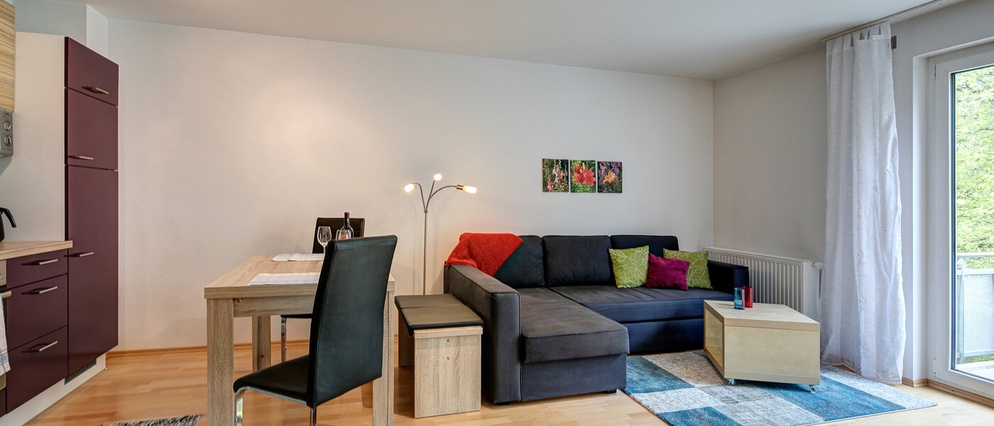 квартира München Untermenzing 01 гостиная 7394