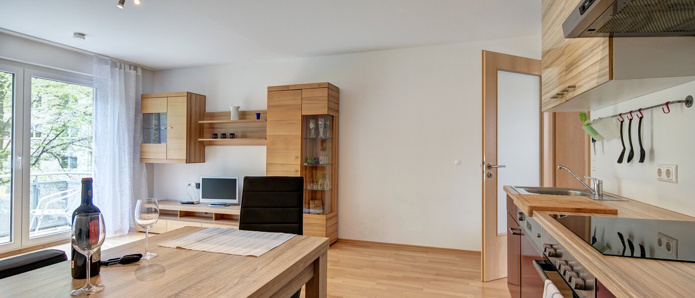 квартира München Untermenzing 03 гостиная 7394