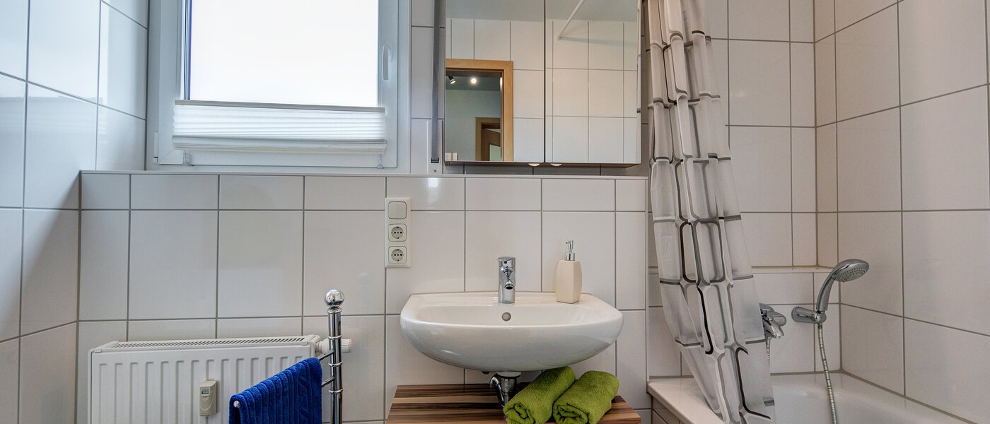 квартира München Untermenzing 01 ванная комната 7394