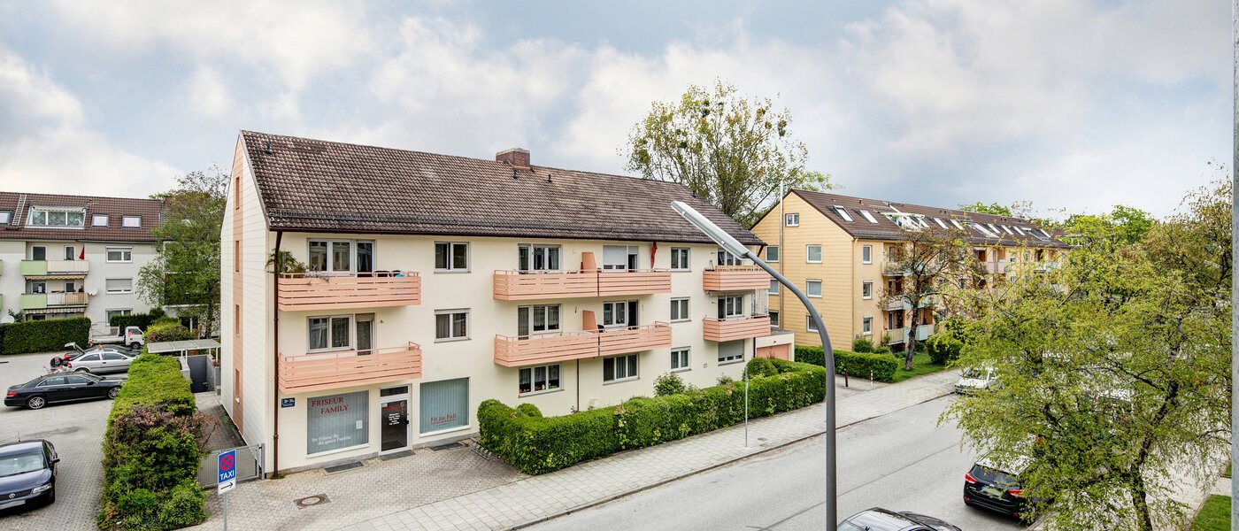 квартира München Untermenzing 03 вид из окна 7394