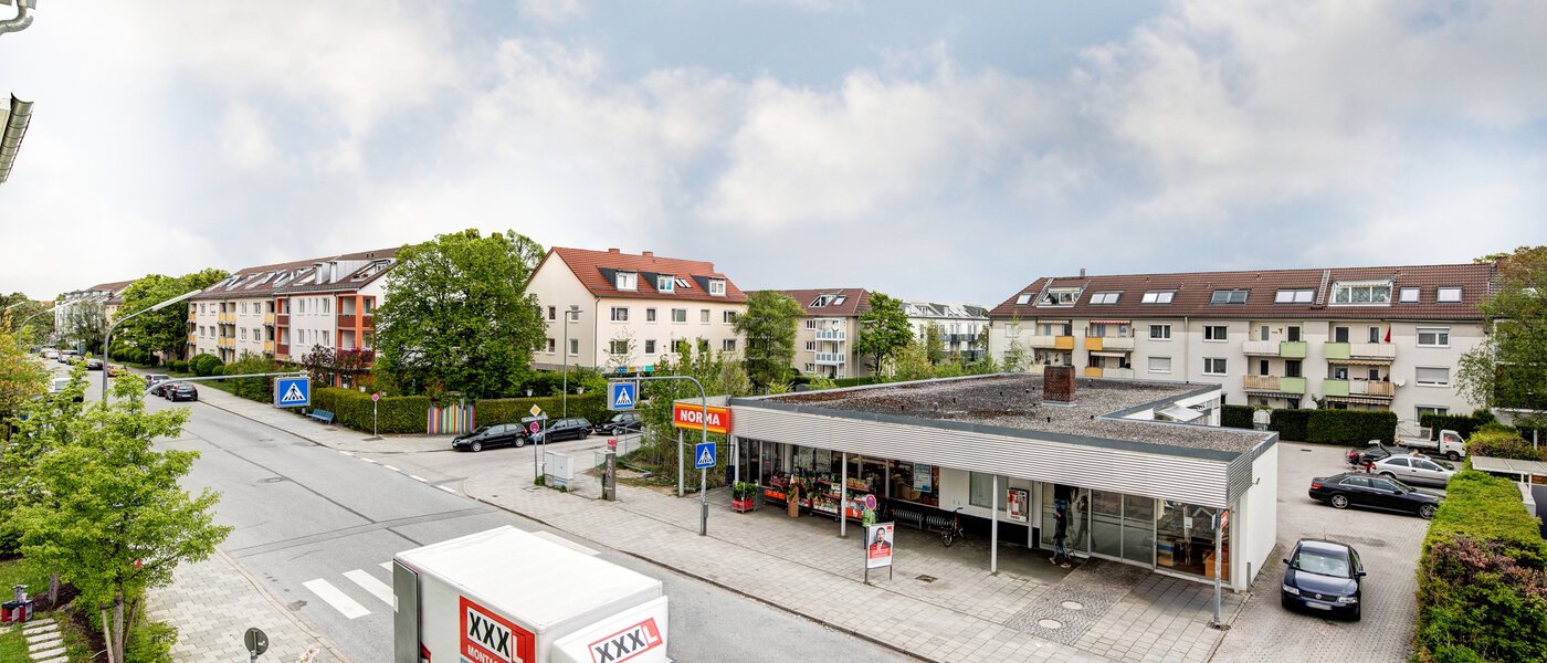 квартира München Untermenzing 04 вид из окна 7394