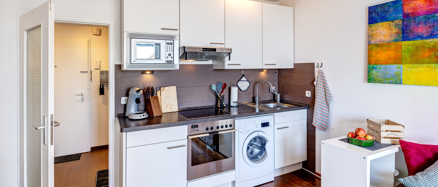 квартира München Moosach 01 кухня 7399