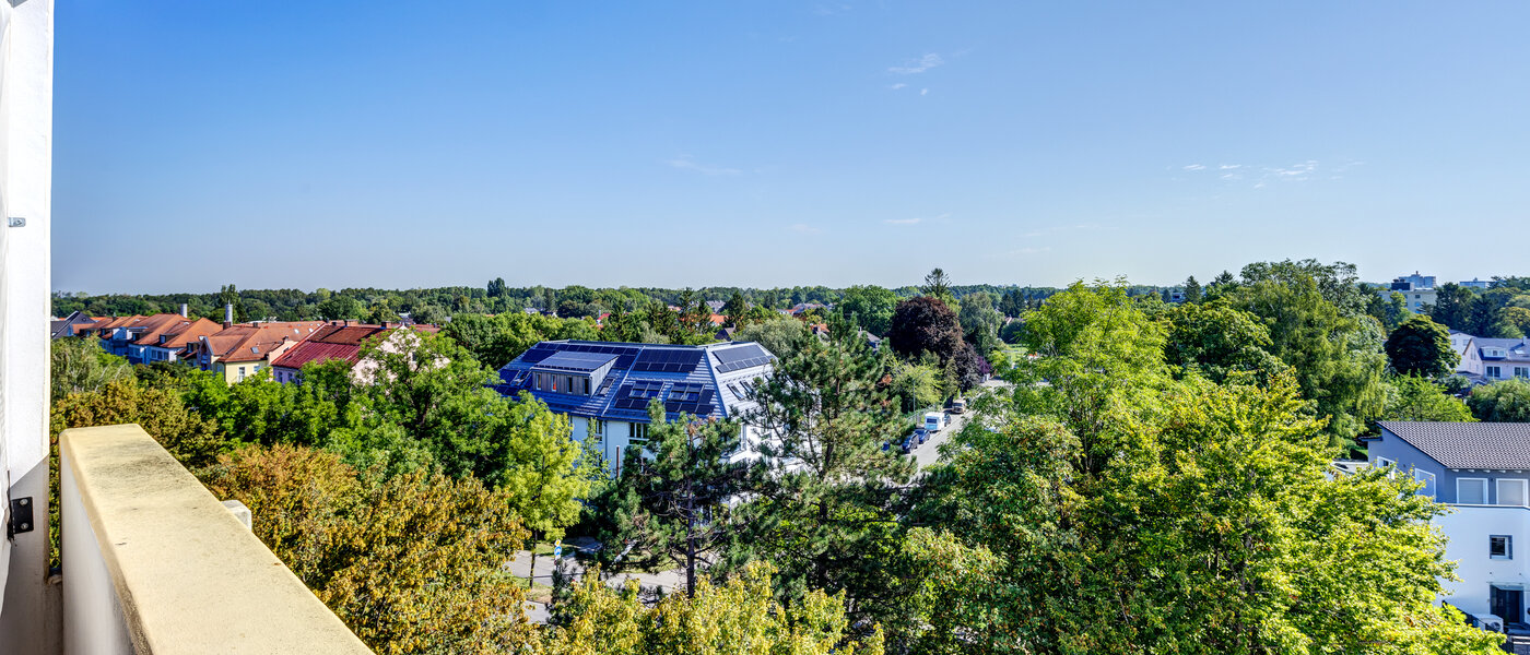 квартира München Moosach 01 вид из окна 7399