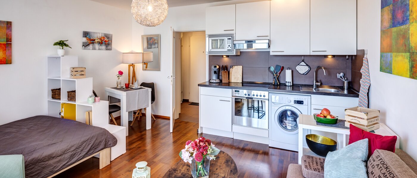 квартира München Moosach 02 жилое пространство 7399