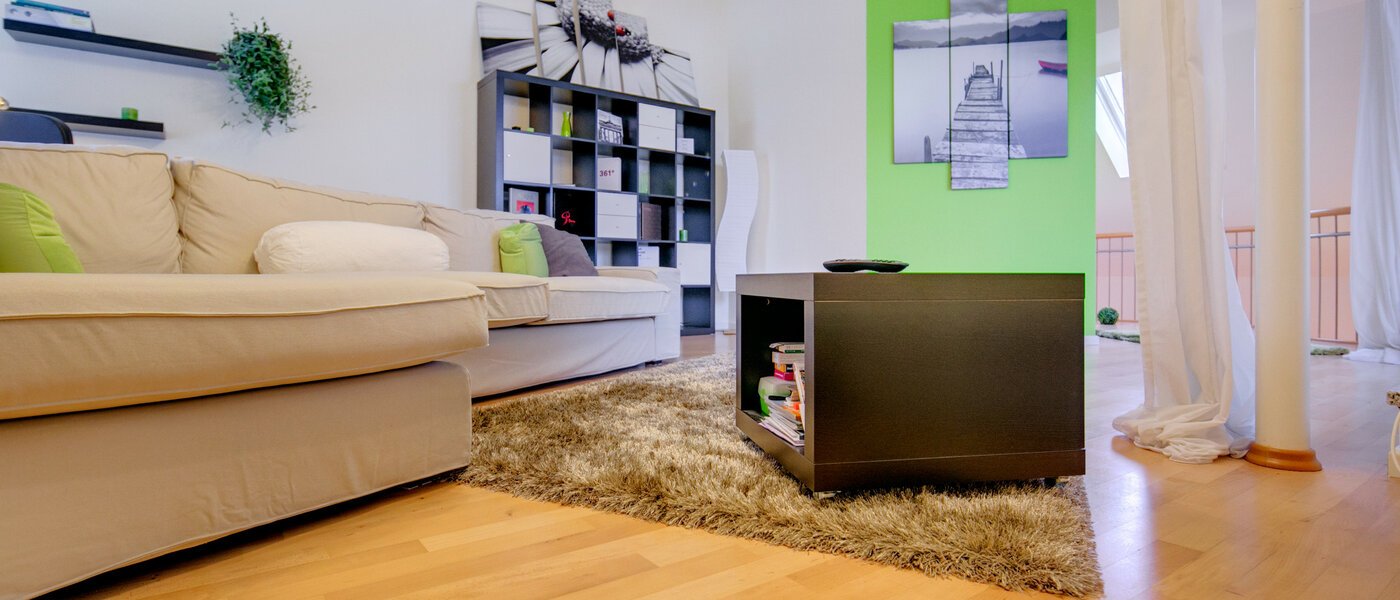 двухэтажная квартира München Fasanerie 05 гостиная 7475