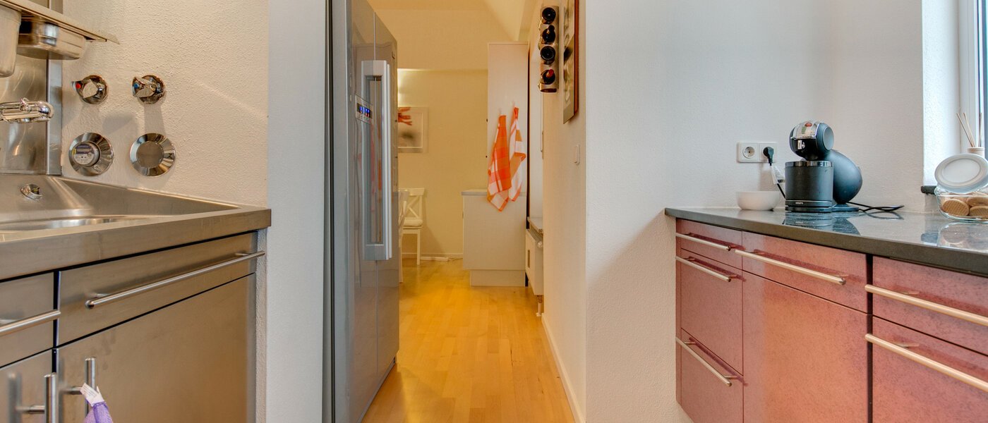 двухэтажная квартира München Fasanerie 03 кухня 7475