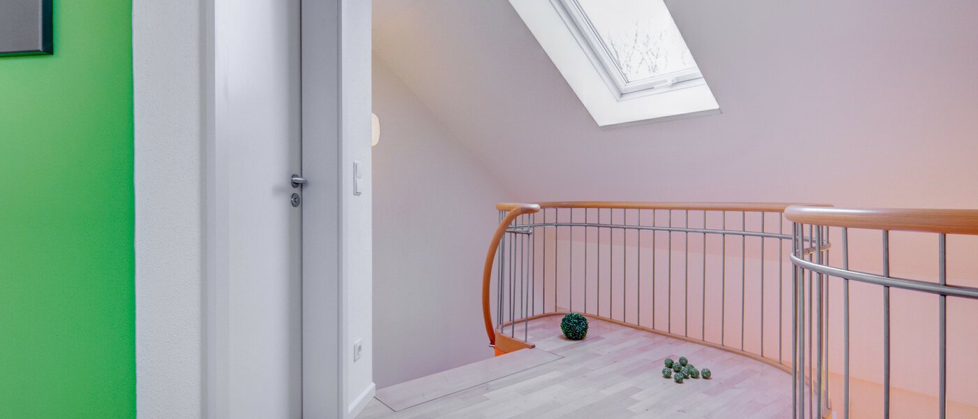 двухэтажная квартира München Fasanerie 04 коридор 7475