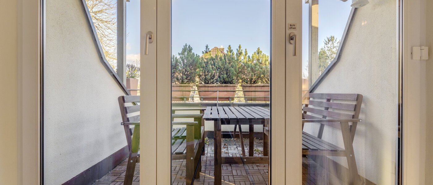 двухэтажная квартира München Fasanerie 04 терраса 7475